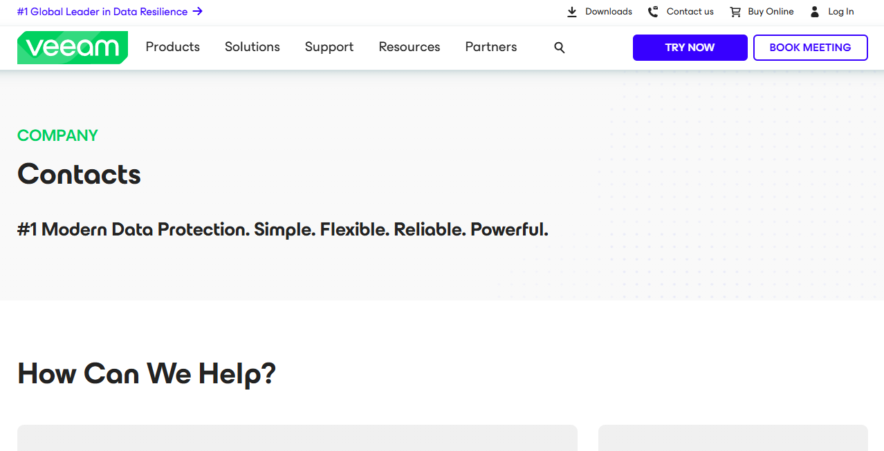 Компания - Veeam Software — разработчик ПО